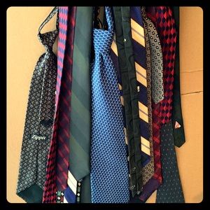 Silk ties variety